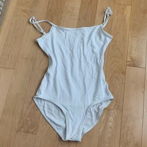 White Leotard